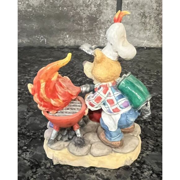 Enesco Moose Creek Crossing “Off to a Good Starter” 1997 Bear Fig #293180 - Picture 4 of 6